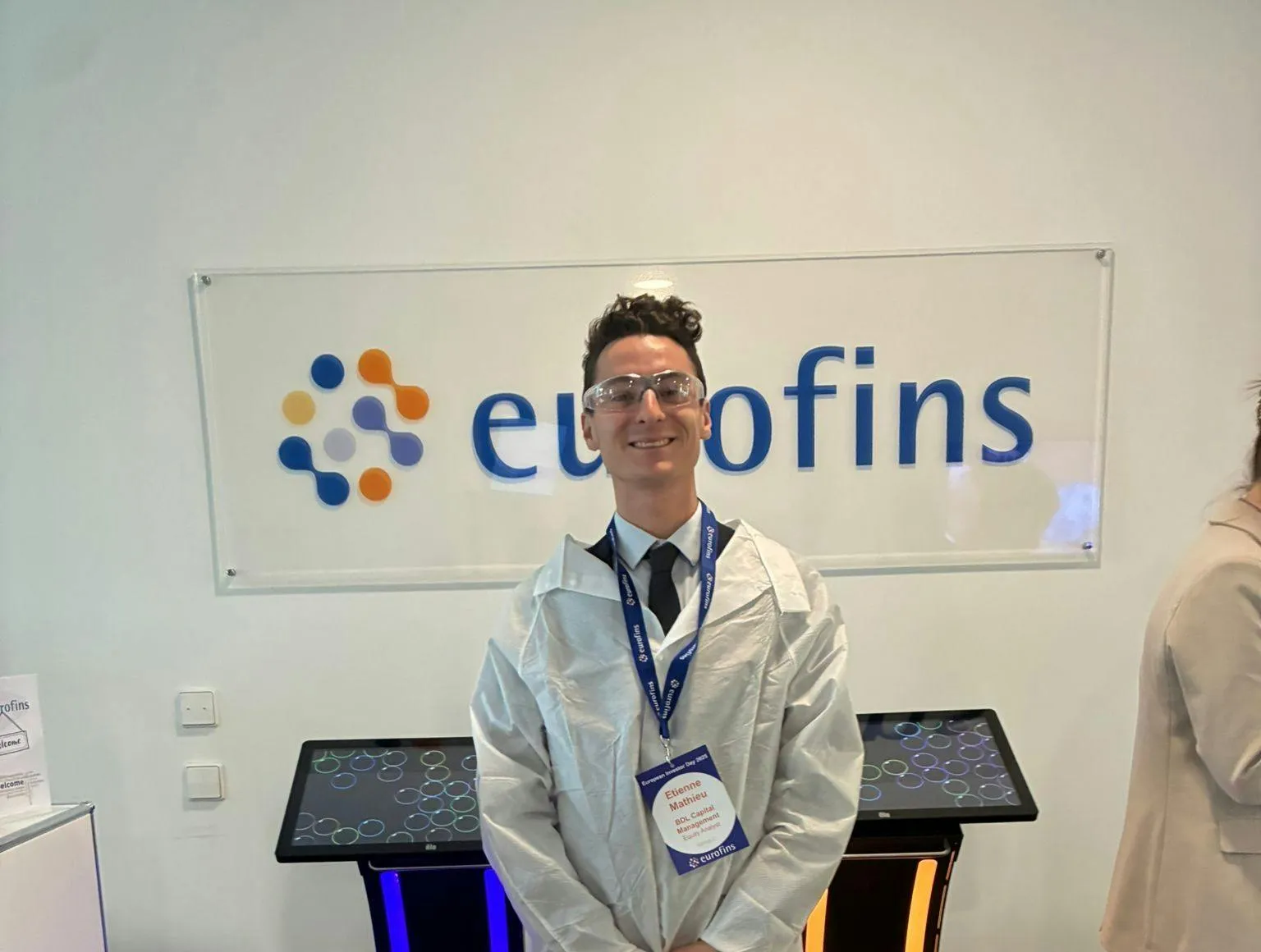 Visite de laboratoires de Food Testing Eurofins à Hambourg