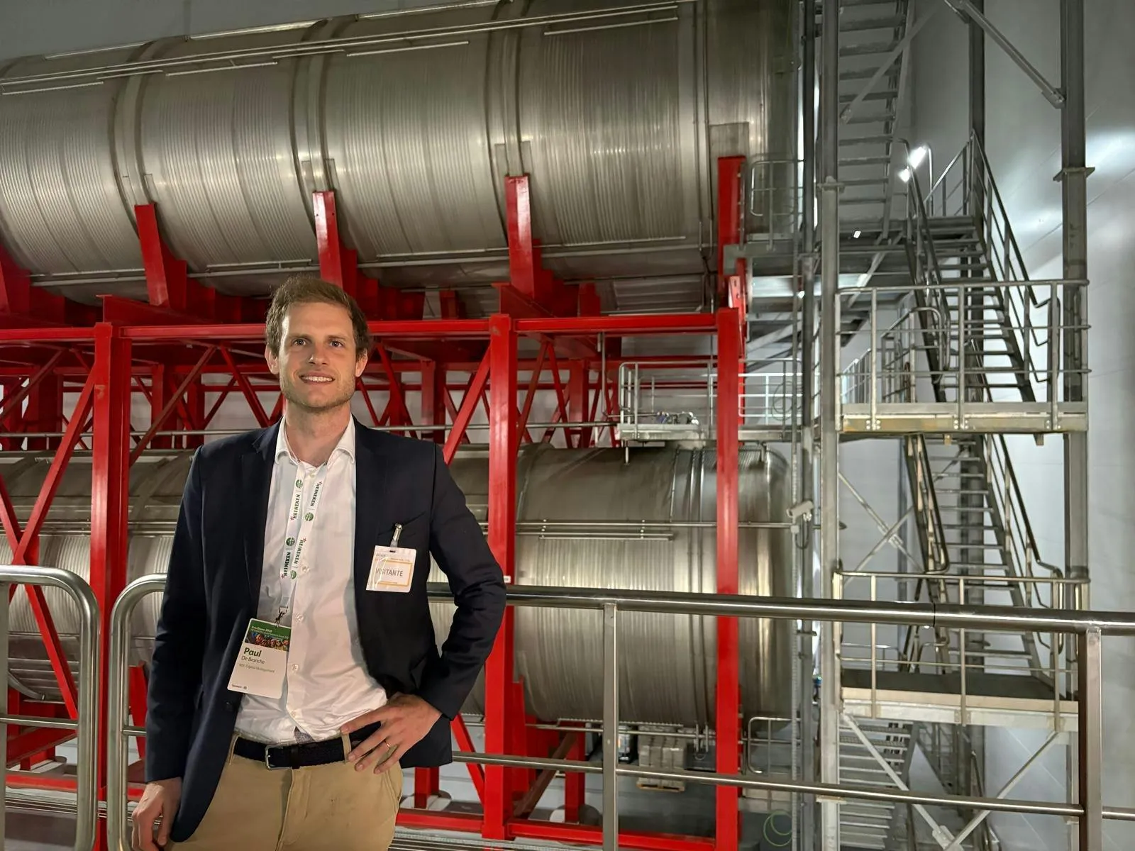 Visite de la brasserie Heineken à Séville