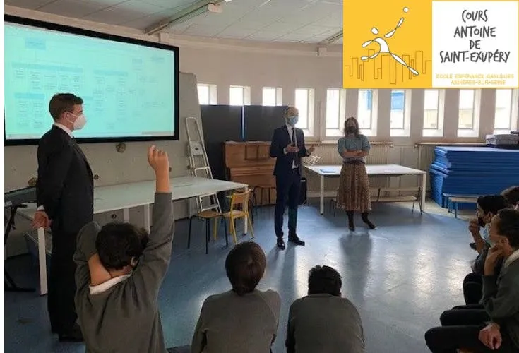 Découverte des métiers à l'école St Exupéry