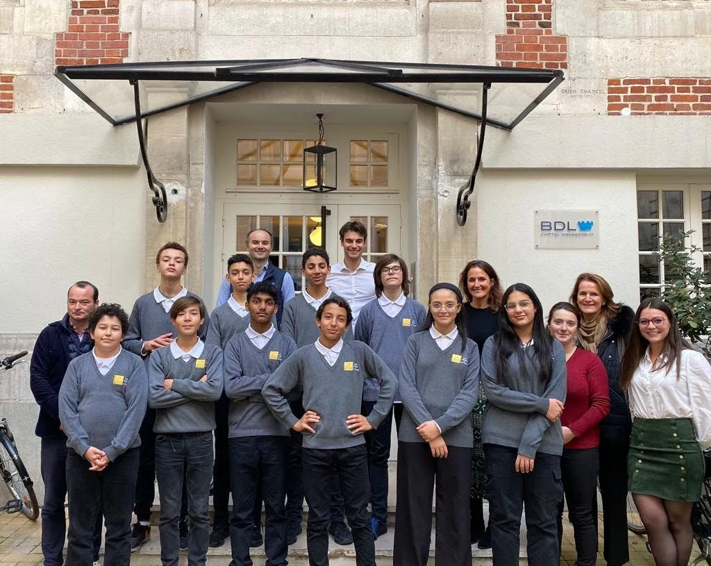 Visite des locaux de BDL pour les élèves de St Exupéry