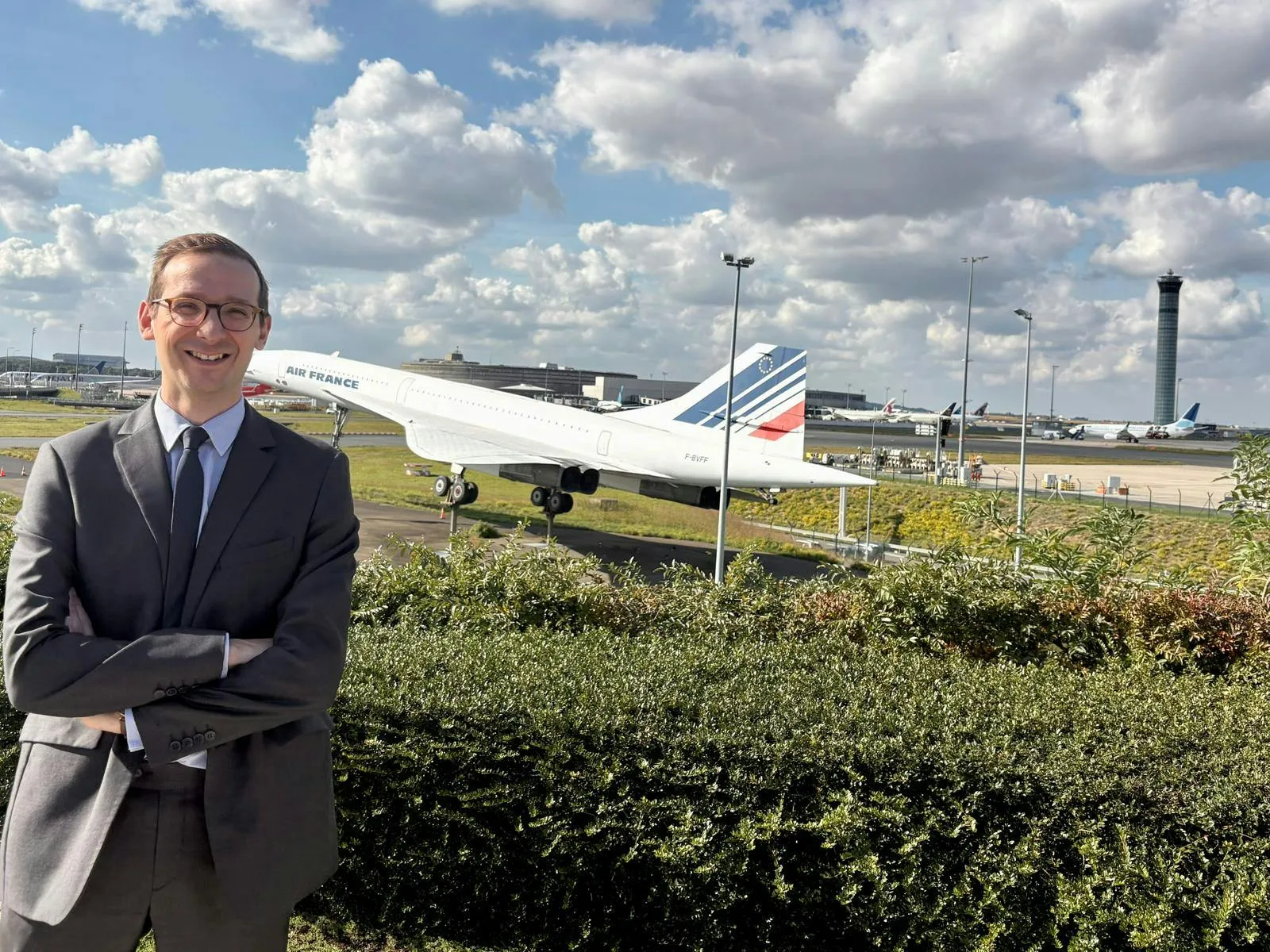Visite du Terminal 1 à ADP