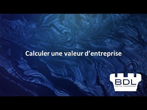 Calculer une valeur d’entreprise